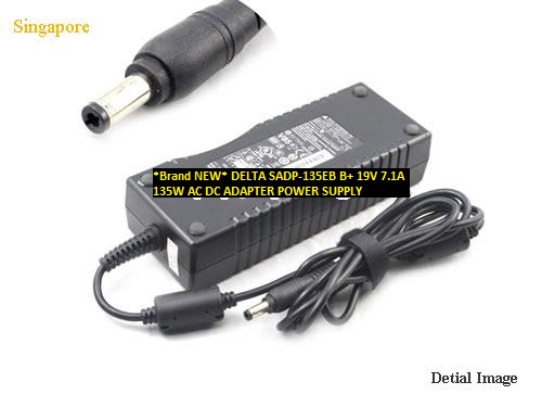 *Brand NEW* AC DC ADAPTER DELTA SADP-135EB B+ 19V 7.1A 135W POWER SUPPLY - Click Image to Close